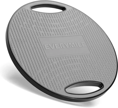 Vista 9 de Wobble Balance Board, Exercise Balance Stability Trainer Portable Balance Board with Handle for Workout Core Trainer Physical Therapy & Gym No-Skid
