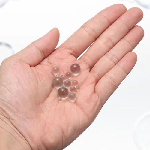 Vista 6 de M METERXITY Paquete de 1000 piedras de ebullición redondas de vidrio, bolas de vidrio transparente sólido de 0.079 pulgadas para calentamiento