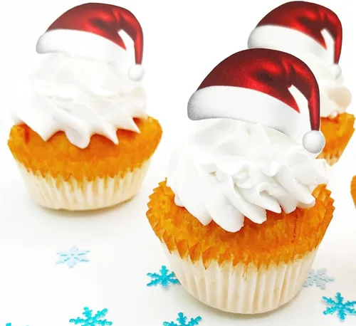 Vista 9 de Juego surtido de 24 polillas comestibles de cabeza de muerte pequeña – Obleas para pasteles y cupcakes – polillas comestibles para decoración