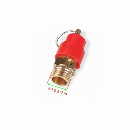 Vista 5 de Válvula de control del interruptor de presión del compresor de aire, 90-120 PSI con regulador y manómetro, 4 puertos 1/4" NPT con válvula