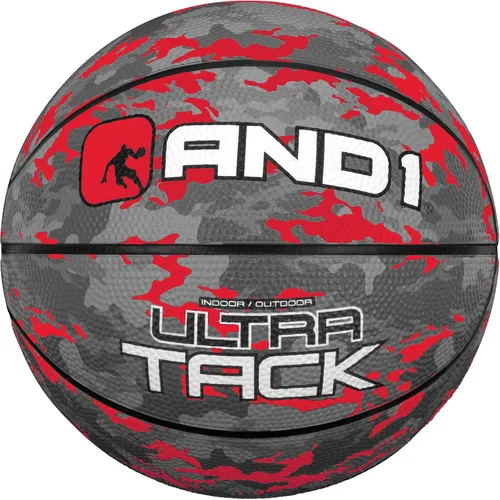 Vista 2 de Paquete de 3 juegos de mini baloncesto AND1 para niños (desinflada con bomba incluida): - Tamaño 3, balones de baloncesto premium para jóvenes de 7
