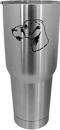 Vista 227 de Cairn Terrier - Vaso grabado con temática de perro, 30 onzas