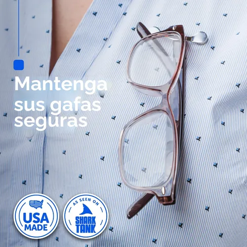 Vista 2 de Readerest Soportes magnéticos para gafas, fabricados en Estados Unidos, paquete de 3