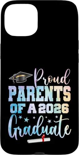 Vista 9 de Proud Parents of A Class of 2026 Graduate Graduation Case for iPhone 16