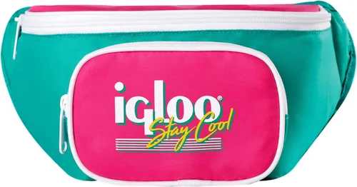 Vista 9 de Igloo Riñonera Refrigeradora Retro Bolsa Cruzada Aislada Riñoneras de Viaje