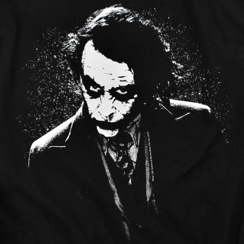 Vista 3 de Popfunk Camisetas clásicas de The Dark Knight Heath Ledger Dark Joker
