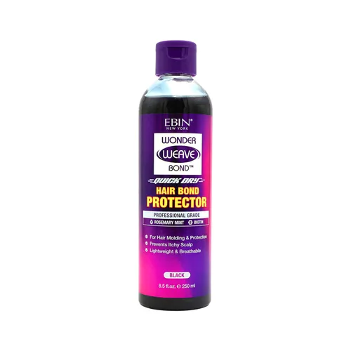 Vista 4 de EBIN NUEVA YORK WONDER WEAVE BOND PROTECTOR DE ENLACES PARA EL CABELLO - NEGRO 3.38 fl.oz (100ML)