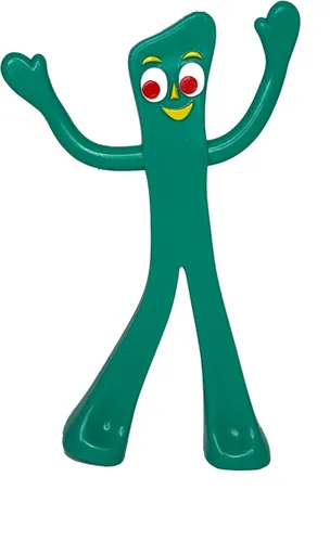 Vista 3 de NJ Croce Figura flexible de Gumby de 6 pulgadas, juguete clásico vintage, seguro para niños, figura original de The Gumby Show, gran regalo