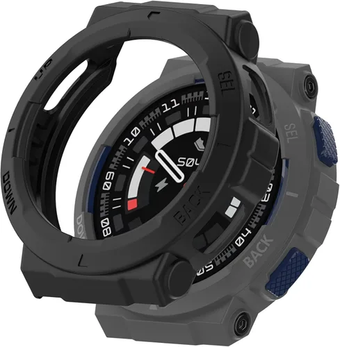 Vista 2 de TenCloud Funda compatible con Amazfit Active Edge (A2212), accesorio de protección resistente para reloj Amazfit Active Edge