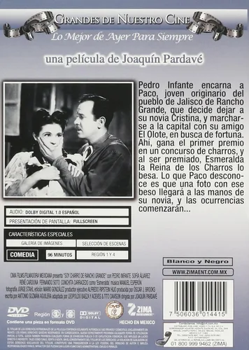 Vista 10 de Pedro Infante Paquete De 5 Peliculas Edicion De Coleccion NTSCRegion 1 and 4 dvd. Import - Latin America Pedro Infante