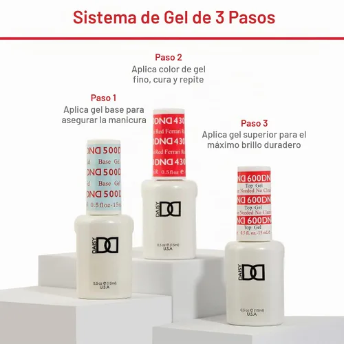 Vista 5 de DND - Juego de esmaltes de gel, 1 esmalte de gel y esmalte de uñas, 747 Auora Green, 0.5 onzas líquidas