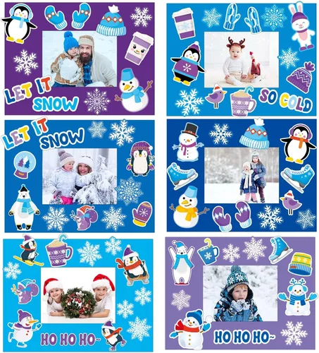 Vista 19 de chiazllta Paquete de 30 kits de manualidades para el día del padre para niños, marco de fotos del padre, arte de bricolaje, decoración de fiesta
