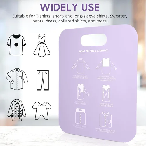 Vista 5 de Tabla plegable para camisas, carpetas de lavandería, tablas plegables para adultos y niños
