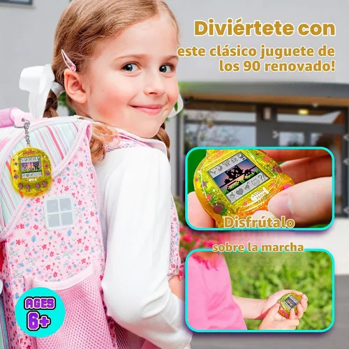 Vista 3 de Giga Pets - Juguete digital interactivo para mascotas, niños y niñas, Compukitty, a partir de 6 años