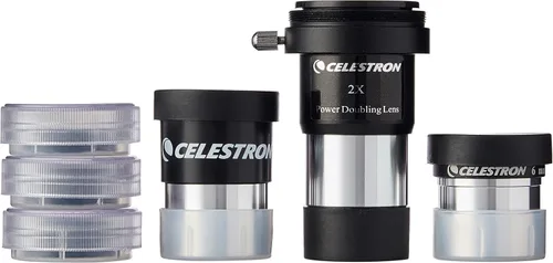 Vista 4 de Celestron Telescopio Newtoniano AstroMaster 130EQ - Óptica de vidrio totalmente recubierta - Kit de software y accesorios de astronomía adicional
