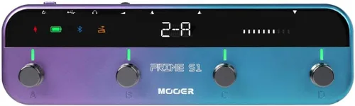 Vista 17 de MOOER Amplificador de auriculares con procesador multiefectos M1, pedales de guitarra bajo con 128 modelos de efectos de guitarra, 21 modelos