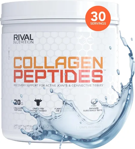 Vista 9 de RIVAL NUTRITION Péptidos de Colágeno 10.58 oz - 15 Serv.