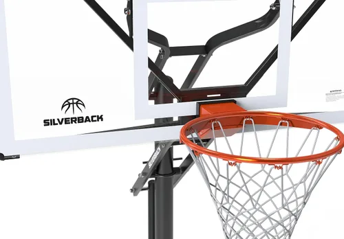 Vista 14 de Silverback NXT. Canasta de baloncesto en tierra de 152 cm con tablero de altura ajustable y diseño QuickPlay NXT 60