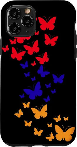 Vista 28 de iPhone 13 Pro Max Armenia bandera mariposas en Armenia artsakh mariposa caso