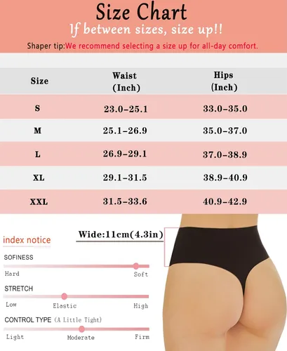 Vista 6 de Knowyou Tangas de cintura alta para mujer, ropa interior sin costuras para mujer, bragas sexys transpirables para mujeres, paquete de 6