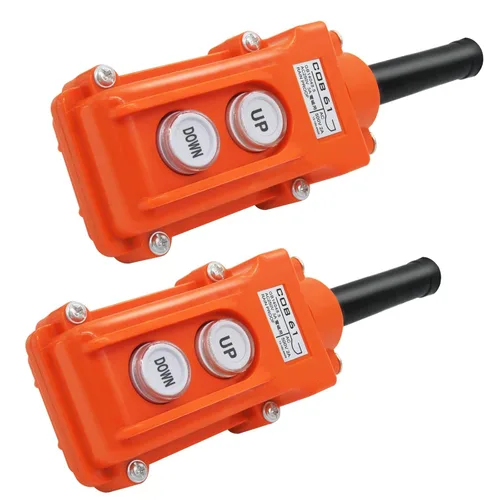 Vista 3 de mxuteuk Interruptor de control remoto del remolque de volcado 12V DC Trailer arriba y abajo interruptor de control