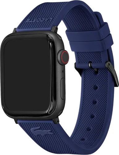 Vista 2 de Lacoste Petit Piqué - Correa unisex de silicona para Apple Watch, Moderno
