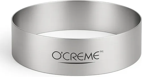 Vista 33 de O'Creme Anillo para Pastel de Acero Inoxidable Resistente Redondo Molde de Anillo para Pastel Mousse para Hornear, Decoración de Pasteles de Postre