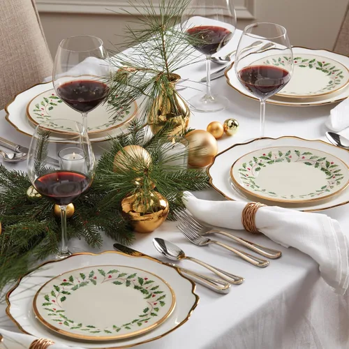 Vista 6 de Lenox 146504010 Holiday - Plato navideño de ensalada