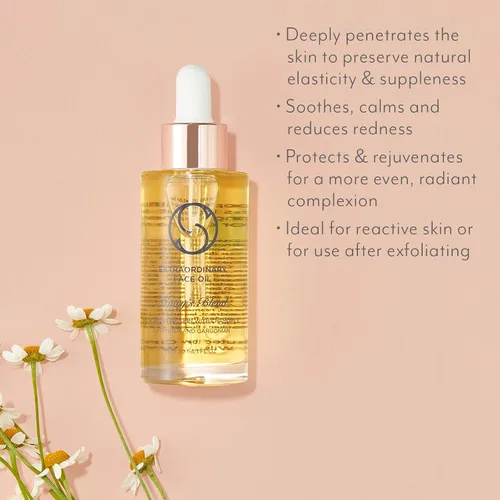 Vista 2 de CIRCCELL Aceite facial extraordinario – Nancy's Blend para la curación/piel sensible – Tratamiento hidratante y calmante antienvejecimiento