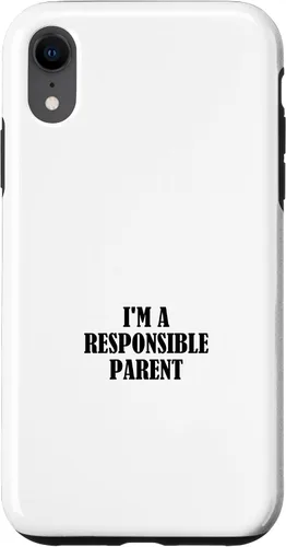 Vista 24 de iPhone 16 I'm a responsible parent Case