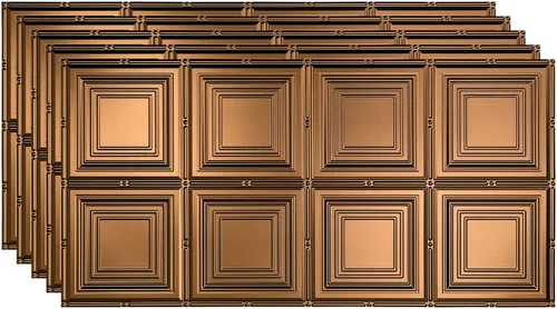 Vista 25 de FASÄDE Panel de techo decorativo de vinilo para retrato en blanco mate (muestra de 12 x 12 pulgadas)