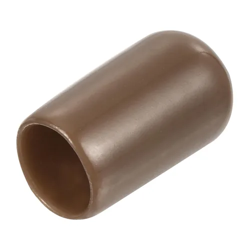 Vista 27 de uxcell 80 tapas de goma de 0.551 in de vinilo de identificación redonda tapa tapa de rosca de tornillo protectores negro