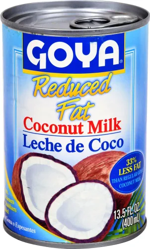 Vista 2 de Goya Foods Leche de coco, grasa reducida, 13.5 onzas líquidas (paquete de 24)