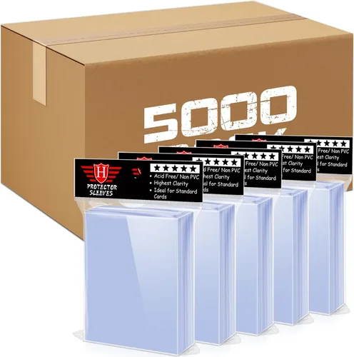 Vista 12 de 100 fundas transparentes para tarjetas intercambiables, fundas de plástico suave para tarjetas de béisbol, tarjetas deportivas, tarjetas de juego