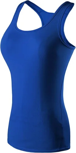 Vista 9 de Neleus - Camiseta sin mangas con base de compresión para mujer, 3