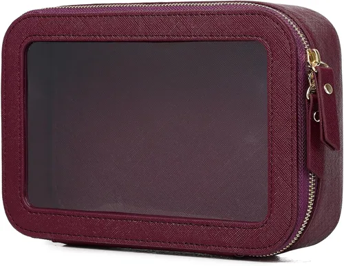 Vista 61 de Bolsa de maquillaje transparente (negro L)