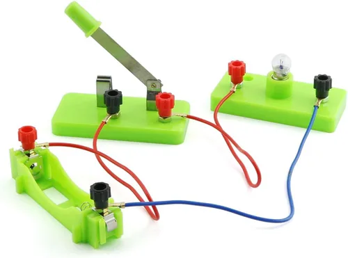 Vista 2 de Kit de aprendizaje de circuito nuevo equipo de ciencia de montaje físico Caja de experimento de circuito cerrado