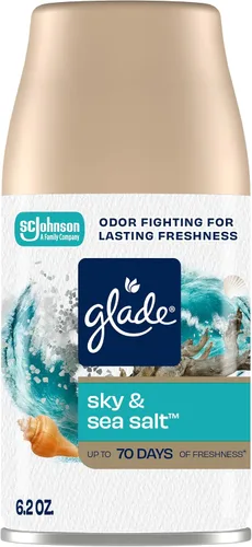 Vista 22 de Glade Repuesto automático en aerosol, ambientador para el hogar y el baño, manzana y canela, 6.2 onzas