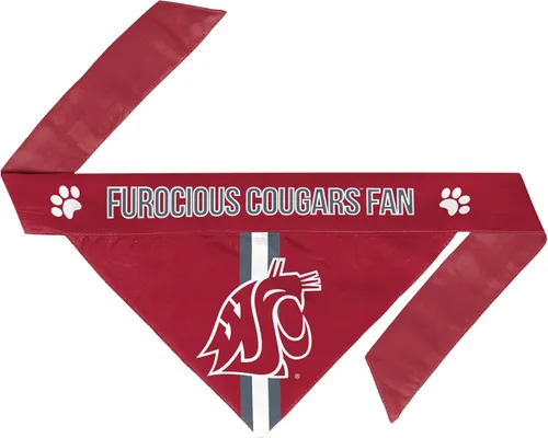Vista 16 de Littlearth Bandana unisex NCAA para mascotas, reversible