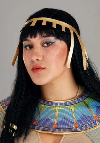 Vista 3 de Disfraz de Reina Cleopatra Talla Plus para Mujer Multicolor