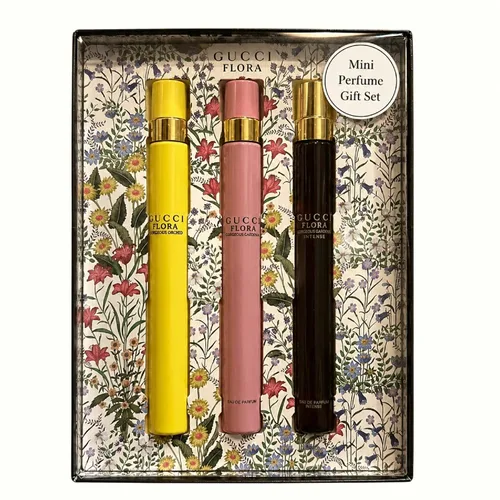 Vista 8 de Gucci Flora Gorgeous Magnolia Perfume para mujer EDP Mini Splash 0.16 onzas líquidas