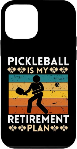 Vista 16 de Pickleball Is My Retirement Plan Case for iPhone 16