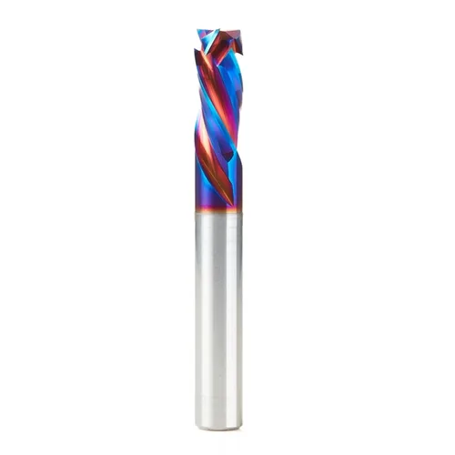 Vista 16 de Amana Tool Spektra Extreme Tool Life Recubierta - Broca de router en espiral de compresión CNC de carburo sólido recubierta, 46182-K, 1/2 D x 1 CH x