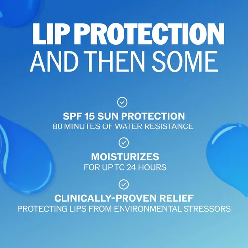 Vista 5 de ChapStick Moisturizer Original - Tubos de bálsamo labial, SPF 15 y protector de la piel, 0.15 onzas (paquete de 12)