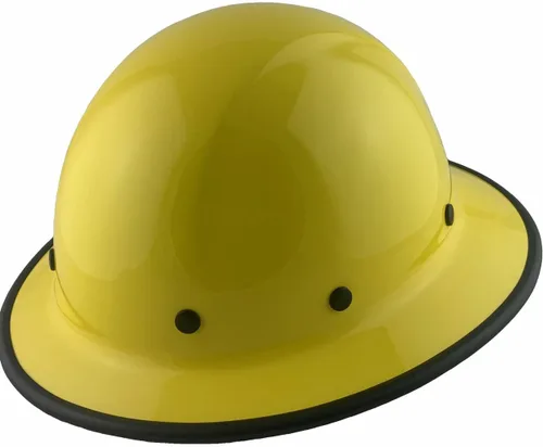 Vista 10 de Wolfjaw - Casco duro de fibra de vidrio de ala completa con suspensión de trinquete de 8 puntos, añade bordes y bolsa