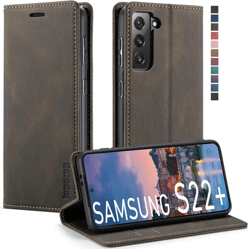 Vista 30 de Funda tipo cartera para Samsung Galaxy S22 5G con bloqueo RFID, color negro