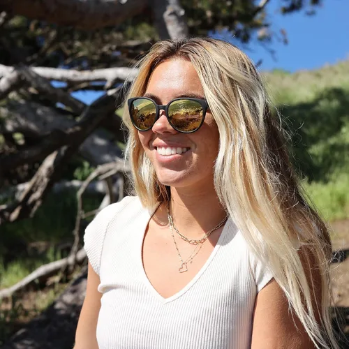 Vista 4 de SMITH Gafas de sol Cheetah con lentes polarizadas Gafas de sol deportivas de alto rendimiento para mujer