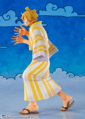 Vista 2 de TAMASHII NATIONS - Una pieza - Sanji (Sangoro), Bandai Spirits FiguartsZERO Estatua coleccionable