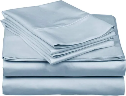 Vista 19 de Juego de sábanas RRRlinen para cama ajustable de 800 hilos, 4 piezas, juego de sábanas de 100% algodón, bolsillo profundo, 21 pulgadas