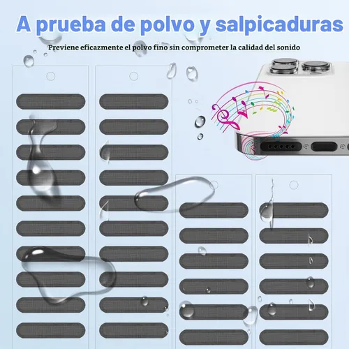 Vista 2 de Cubierta de puerto USB C para iPhone 15 16 17 Series, cubierta de altavoz de teléfono USB C, limpiador de puerto de carga de teléfono para Samsung
